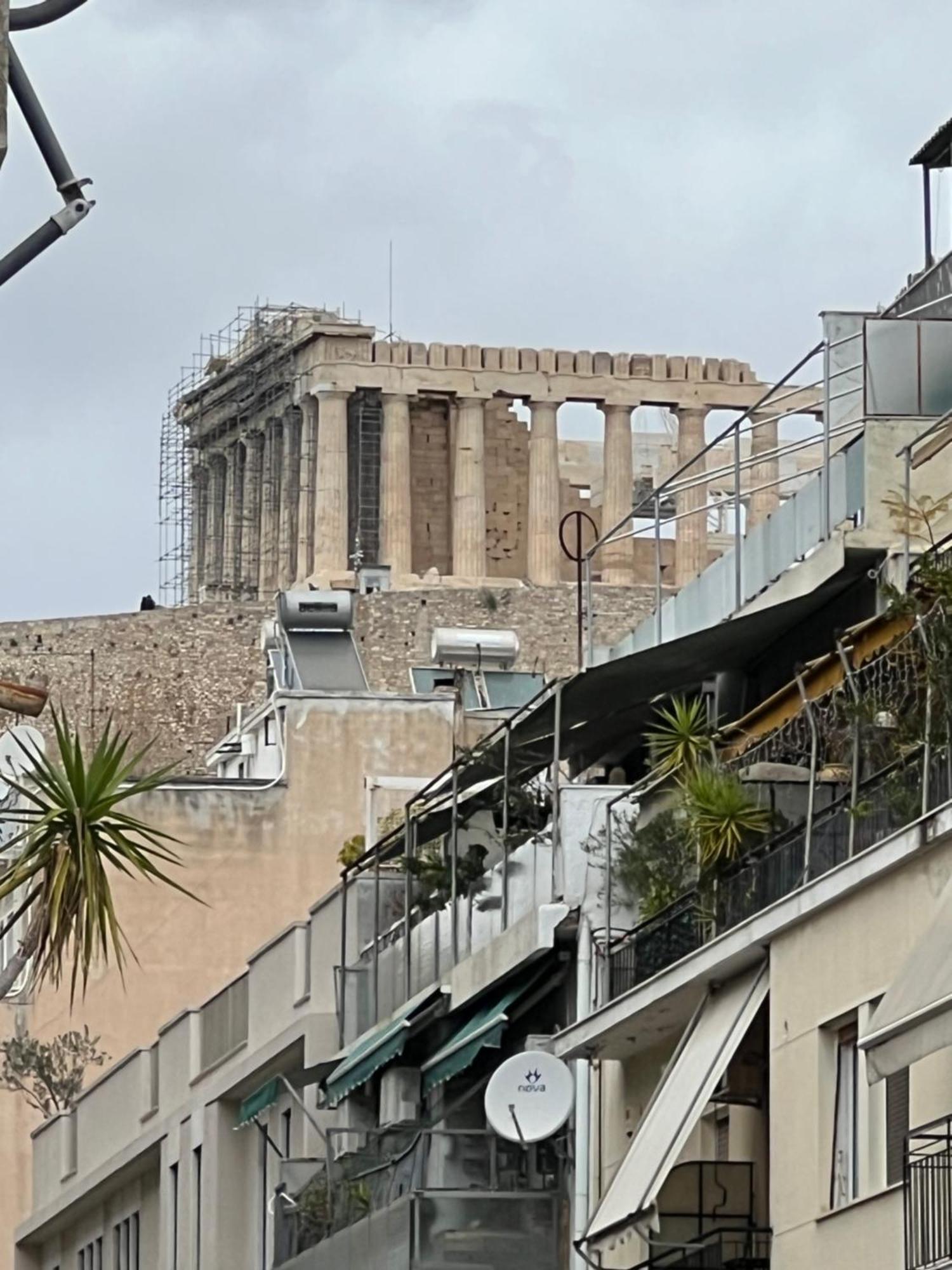 Acropolis Luxury Apartments Parthenon View Aten Exteriör bild
