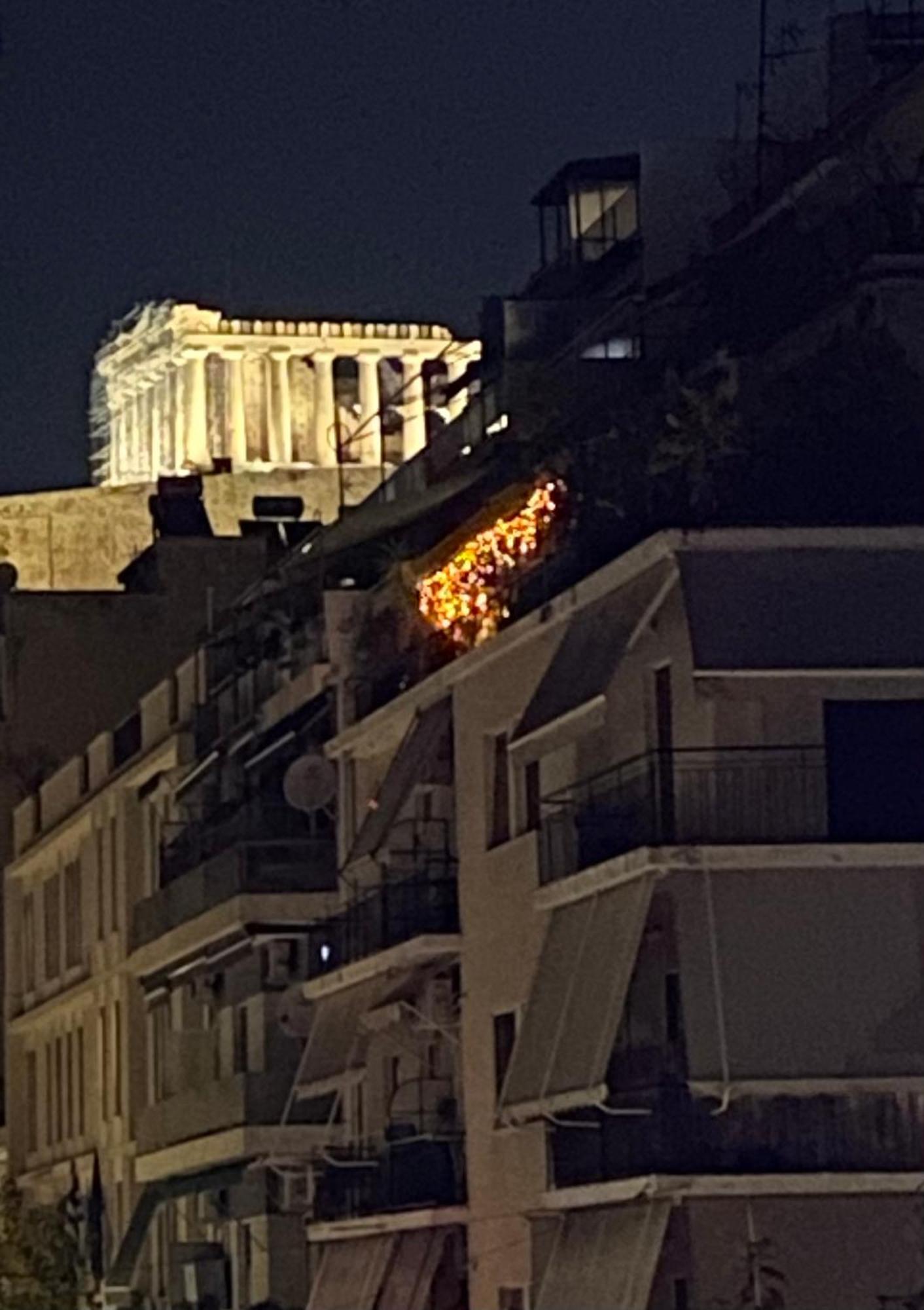 Acropolis Luxury Apartments Parthenon View Aten Exteriör bild
